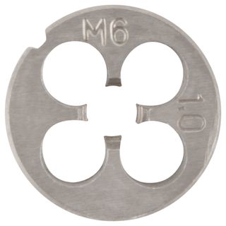 Плашка метрическая, легированная сталь  М6х1,0 мм FIT IT 70823