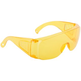 Очки защитные с дужками желтые КУРС 12232