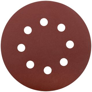 Круги шлифовальные с отверстиями (липучка), алюминий-оксидные, 125 мм, 5 шт. Р 320 КУРС 39790