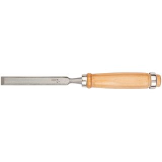 Стамеска с деревянной ручкой 12 мм КУРС 42954