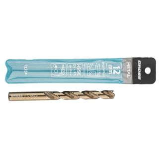 Сверло спиральное по металлу, 12 мм, HSS-Co Gross 72354