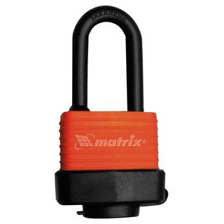 Замок навесной всепогодный, 40 мм, удлиненная дужка Matrix 91822