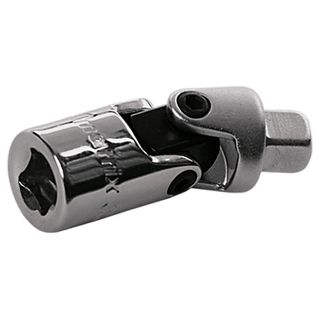 Шарнир карданный с квадратом 1/4, CrV, полированный хром Matrix Master 13993