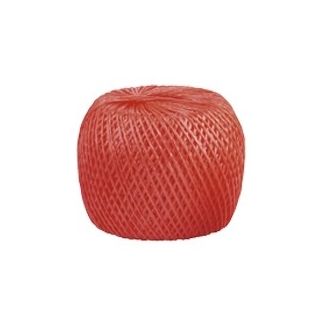 Шпагат полипропиленовый красный, 1,4 мм, L 500, Россия Сибртех 93996