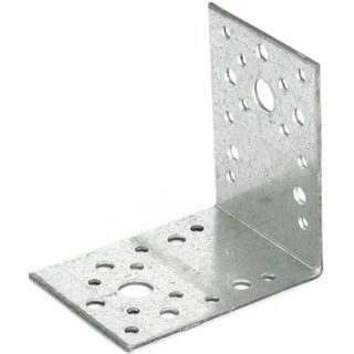 Крепежный уголок 2,5 мм, КU 90 x 90 x 65 мм Россия Сибртех 464053