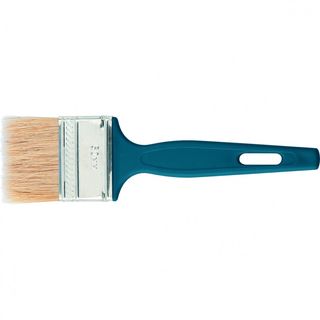 Кисть флейцевая Эксперт, 70 х 6 мм, натуральная щетина, пластиковая ручка Сибртех 82513