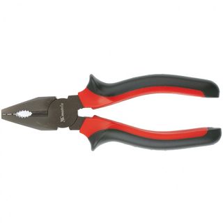Плоскогубцы комбинированные Black Nickel, 160 мм, двухкомпонентные рукоятки Matrix 16978