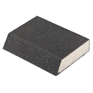Губка для шлифования, 120 х 90 х 25 мм, трапеция, мягкая, P 100 Matrix 75730