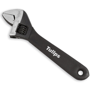 Tulips ключ разводной, высокоуглеродистая сталь, лазерная градуировка IR02-106