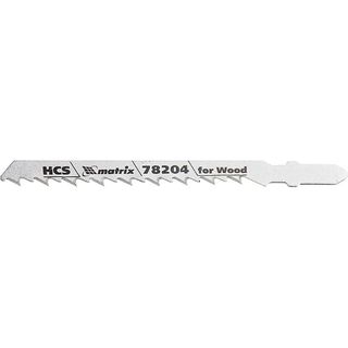 Полотна для электролобзика по дереву, 3 шт, T144D, 75 х 4 мм, HCS Matrix Professional 78204