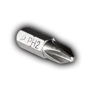 Бита отверточная ПРАКТИКА "Профи" PH-2 х 25мм, блистер (2шт), 035-578