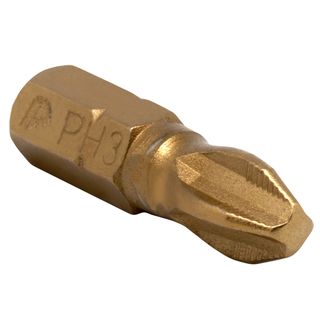 Бита отверточная ПРАКТИКА "Эксперт" PH-3 х 25мм Tin, блистер (1шт), 037-022