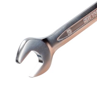 Ключ гаечный комбинированный трещоточный с шарниром 19 мм серия KBT-PROFESSIONAL для монтажа гаек и болтов с шестигранной головкой