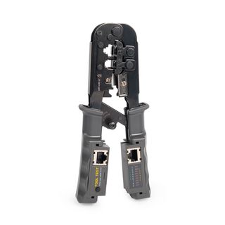 Кримпер многофункциональный с 2 встроенными модулями для обжима RJ-45, RJ-12, RJ-11