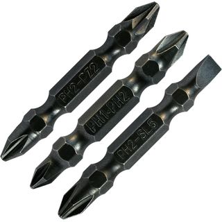 Набор бит ПРАКТИКА "Мастер" PH2/PZ2, PH2/PH1, PH2/SL0.8-5, 50мм, блистер (3шт), 776-362