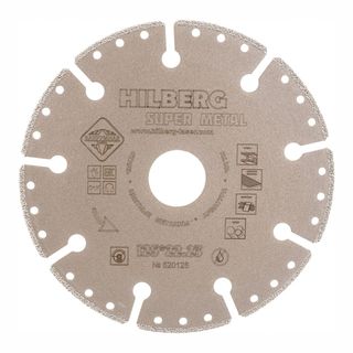 Диск алмазный отрезной 125*22,23 Hilberg Super Metal