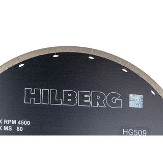 Диск алмазный отрезной 350*25.4 Hilberg Graphite Сплошной 1.8 мм,