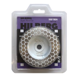 Чашка алмазная по керамике и керамограниту 100*M14 Hilberg Super Hard Cup
