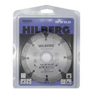 Диск алмазный отрезной 115*22,23 Hilberg Hard Materials Лазер
