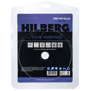 Диск алмазный отрезной 150*22,23 Hilberg Hard Materials Лазер