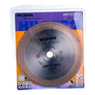 Диск алмазный отрезной 230*25,4 Hilberg Master Сeramic