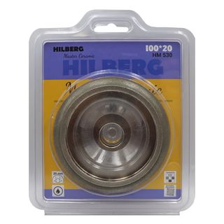 Диск алмазный для скругления края плитки 100*20 Hilberg Master Сeramic