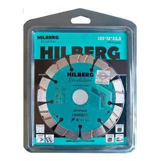 Диск алмазный отрезной 125*22,23*12 Hilberg Revolution