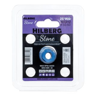 Чашка алмазная для плитки и камня 25*M10, №50-60, Hilberg Stone,