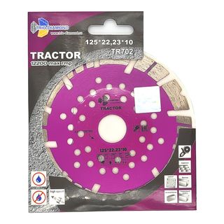 Диск алмазный отрезной 125*22,23*12 серия Tractor