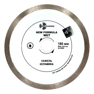 Диск алмазный отрезной 180*25,4 Сплошной
