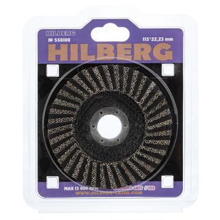 Круг алмазный зачистной 115 мм Hilberg Super КЛТ № 100,