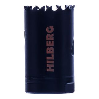 Коронка биметаллическая по металлу 29мм, крупный зуб, Hilberg Bi-Metal Cobalt 8% (М42),