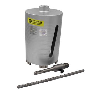 Коронка алмазная по бетону 112*150 мм Hilberg Laser Deep Drill