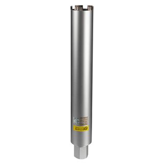 Коронка алмазная 68*450 Hilberg Laser 1 1/4 UNC