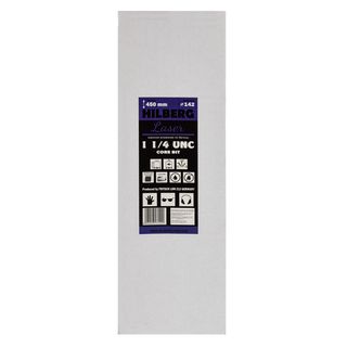 Коронка алмазная 142*450 Hilberg Laser 1 1/4 UNC