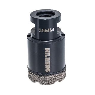 Коронка алмазная 35 мм Hilberg Super Hard M14