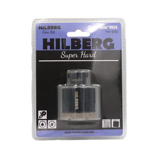 Коронка алмазная 45 мм Hilberg Super Hard M14