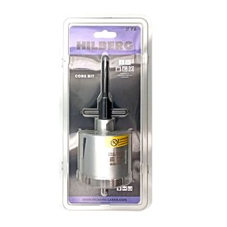 Коронка алмазная по бетону 72 мм Hilberg Laser
