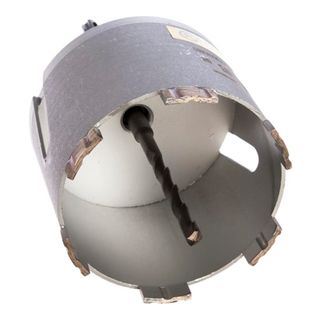 Коронка алмазная по бетону 112 мм Hilberg Laser