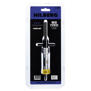 Коронка алмазная по бетону 20 мм Hilberg Laser