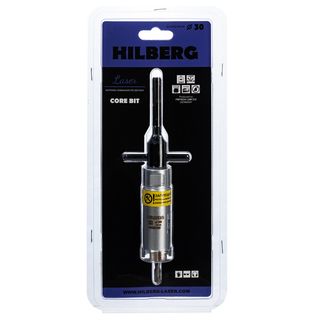 Коронка алмазная по бетону 30 мм Hilberg Laser