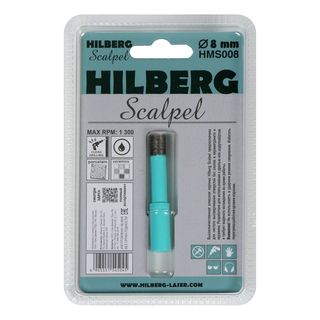 Коронка алмазная 8 мм Hilberg Scalpel