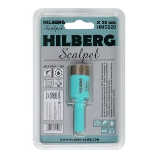 Коронка алмазная 20 мм Hilberg Scalpel