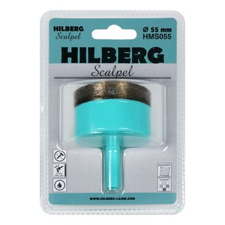 Коронка алмазная 55 мм Hilberg Scalpel
