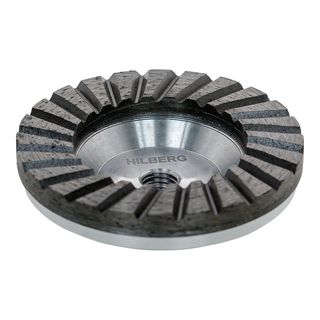 Чашка алмазная для плитки и камня 100*M14, №30-40, Hilberg Stone, Aluminium Base,