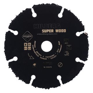 Диск карбид вольфрамовый отрезной 76*10 Hilberg Super Wood