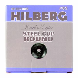 Чашка шлифовальная 85 Hilberg Wood Master круглая,
