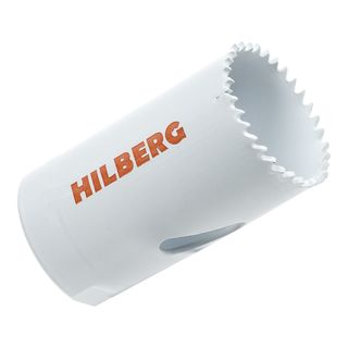 Коронка биметаллическая по металлу 29мм, мелкий зуб, Hilberg Bi-Metal Cobalt 8% (М42),