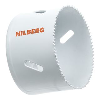 Коронка биметаллическая по металлу 67мм, мелкий зуб, Hilberg Bi-Metal Cobalt 8% (М42),