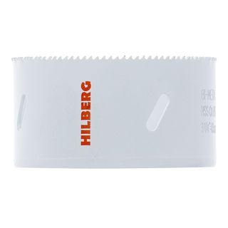 Коронка биметаллическая по металлу 83мм, мелкий зуб, Hilberg Bi-Metal Cobalt 8% (М42),